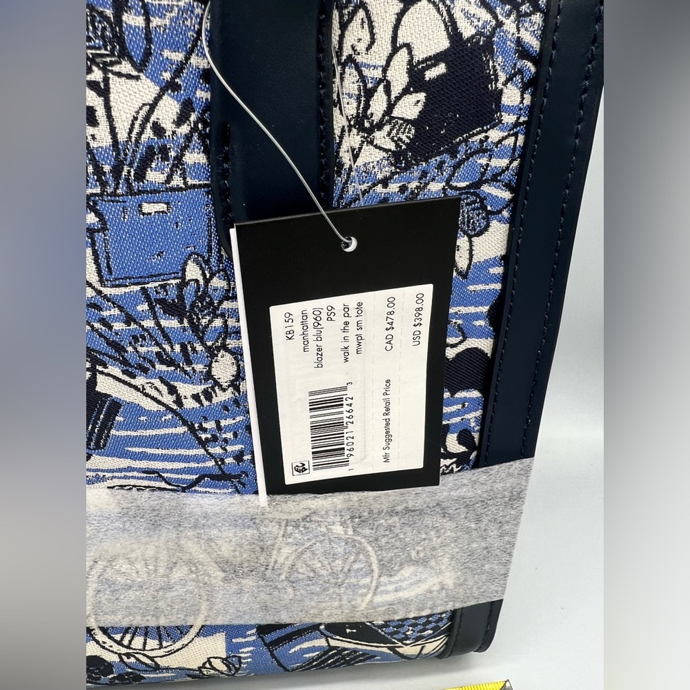 Kate Spade Manhattan Walk In The Park Toile Jacquard Fabric - Picture 7 of 11